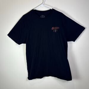 sullen arts Black Short Sleeved Dragon T-Shirt For Men y2k streetwear size XL